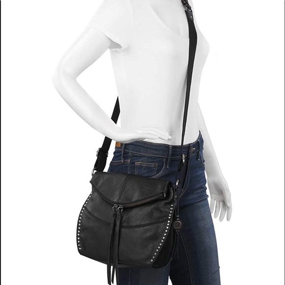 The Sak black leather crossbody handbag - Picture 14 of 15